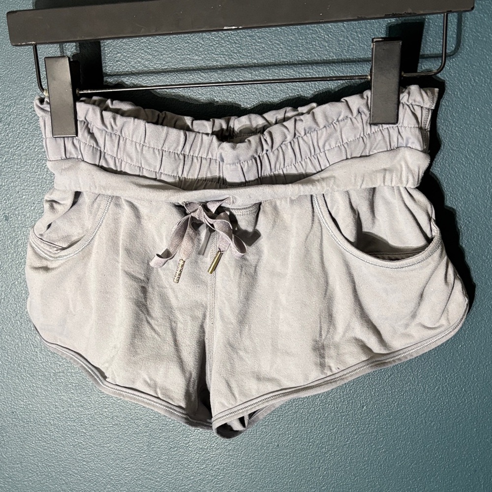 lululemon athletica Gray Athletic Hotty Shorts